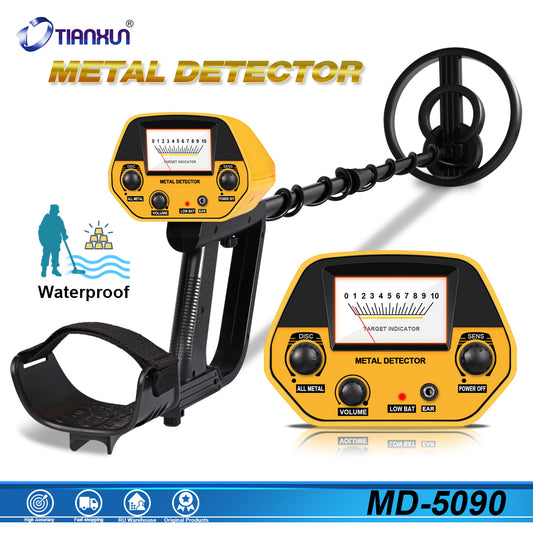 MD-5090 Underground Metal Detector High Precision Gold Detectors Metal Finder Treasure Hunter Gold Digger for Kid and Adult